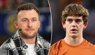 Johnny Manziel wishes Arch Manning well but hopes he struggles against Texas A&M