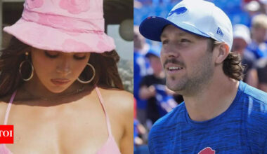 Josh Allen’s wife Hailee Steinfeld enjoys LA sunshine in pink bikini ahead of Buffalo Bills’ big season | NFL News