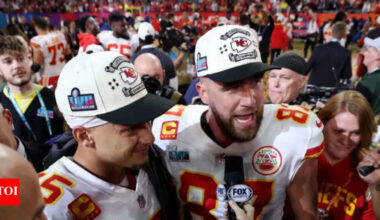 Travis Kelce’s locker room stunned and electrified as Taylor Swift turns up for Kansas City Chiefs’ Week 3 clash against Chicago Bears | NFL News