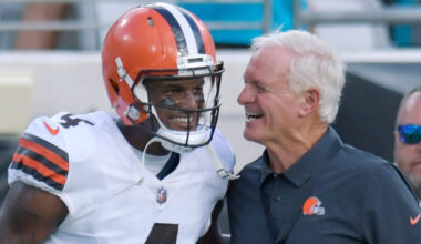 Browns QB Deshaun Watson and owner Jimmy Haslam