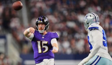Happy homecomings for QB Cooper Rush, rookie K Tyler Loop in Ravens' 31-13 win over Cowboys