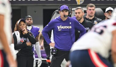 Frustrated MN Vikings Coach Drops F-Bomb During Live Interview