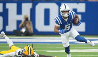 Packers safety Omar Brown spending the night in Indianapolis hospital after suffering bruised chest