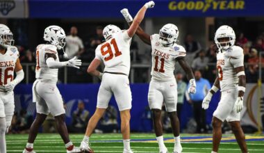 Texas football edge ready to rush at school sack record