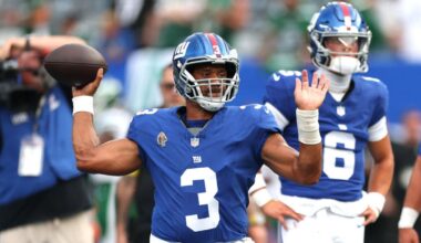 Giants coach Brian Daboll sticking to plan at QB with Russell Wilson after Jaxson Dart shines in preseason