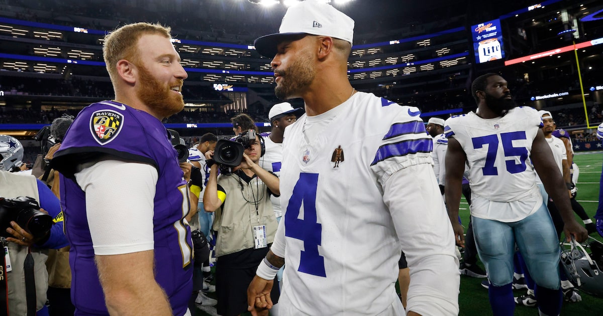 Happy homecomings for QB Cooper Rush, rookie K Tyler Loop in Ravens’ win over Cowboys