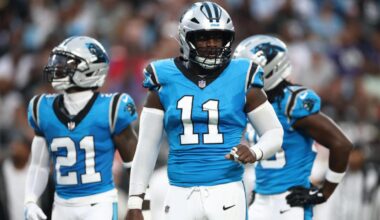 Panthers rookie Nic Scourton returns to practice field days after suffering collapsed lung