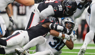 Steve Smith Sr Reacts To The Panthers Struggles In Houston