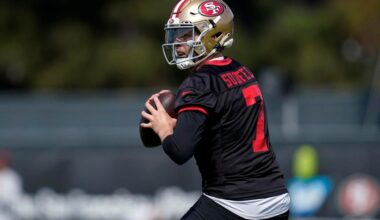 49ers work out 3 wide receivers and old friend Nate Sudfeld