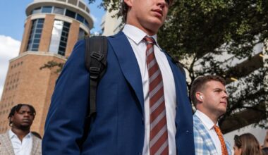 Arch Manning brushes aside grandfather's 2026 NFL Draft prediction