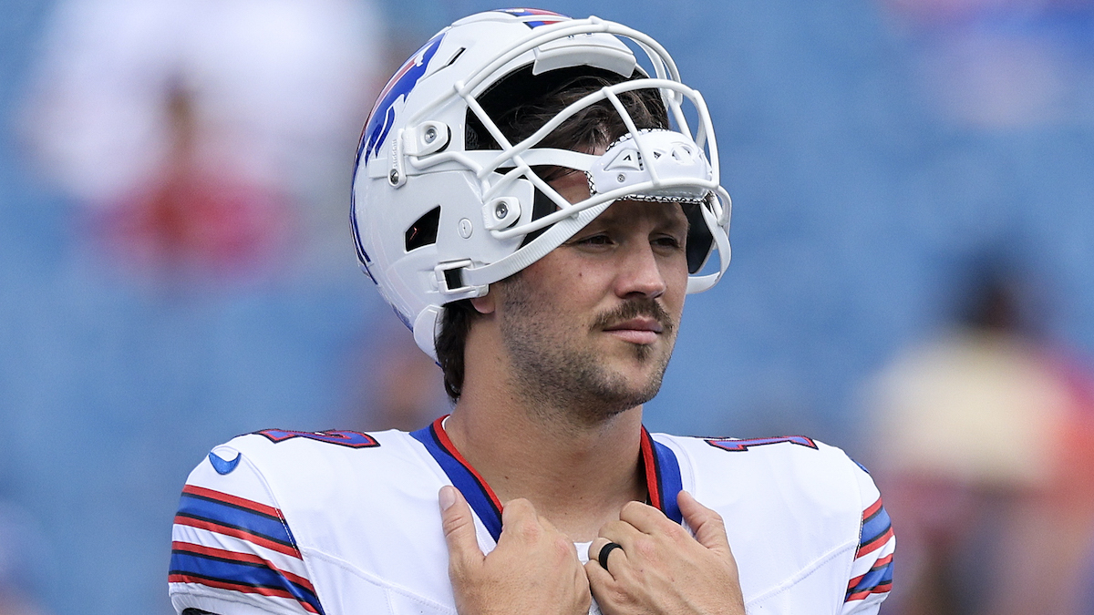 Josh Allen Takes Little Shot at Bears After Sunday's Bills Loss