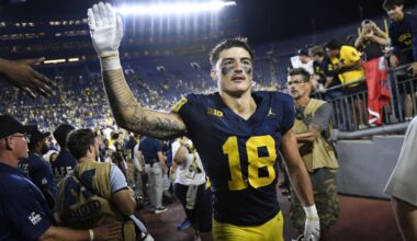 Have You Seen This? Rookie TE Colston Loveland goes viral for training camp singing performance