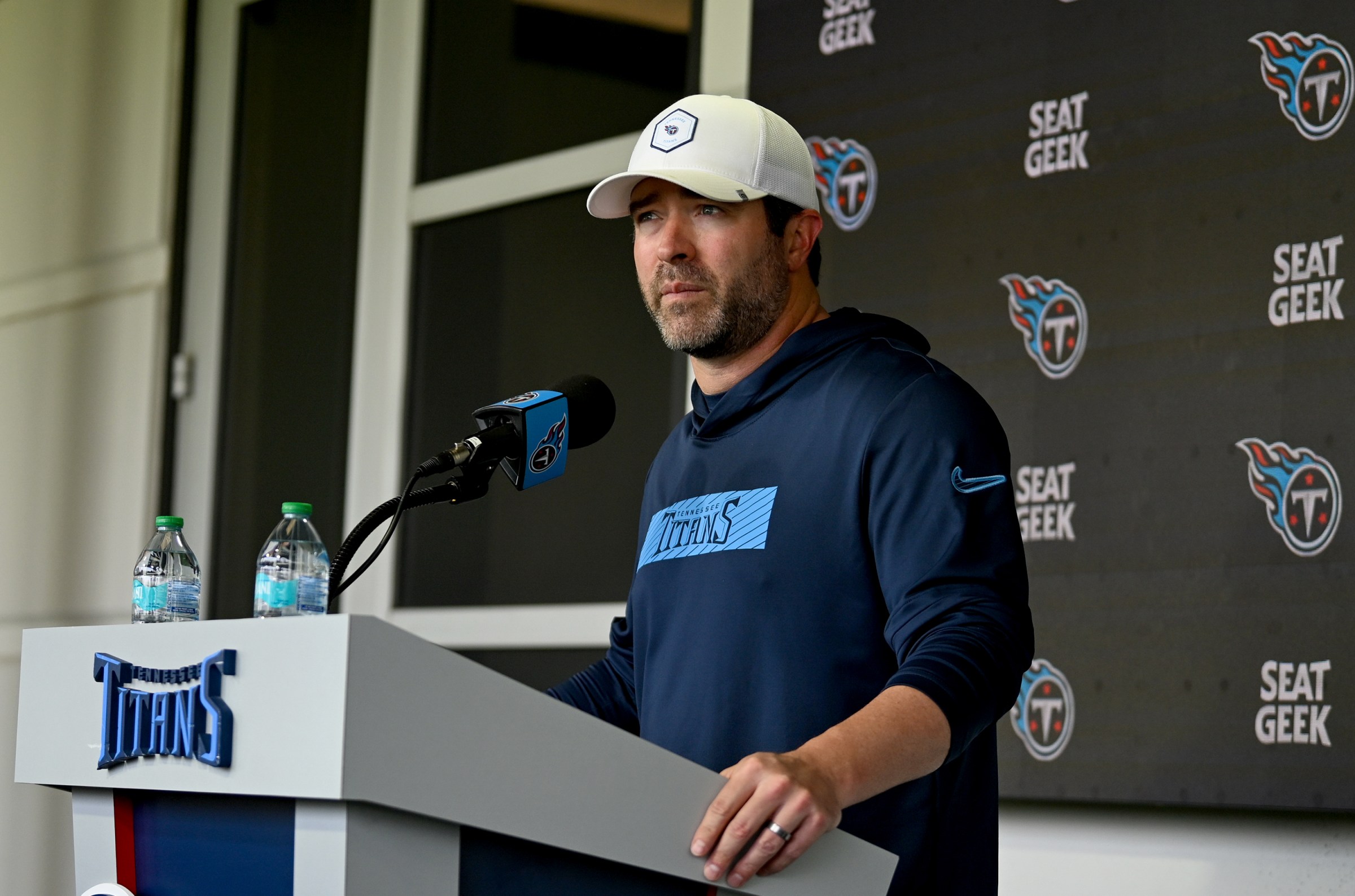 Cam Ward should play 2 series against the Falcons