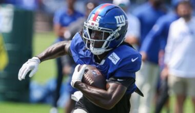 Giants' Dante Miller hoping to run down a roster spot