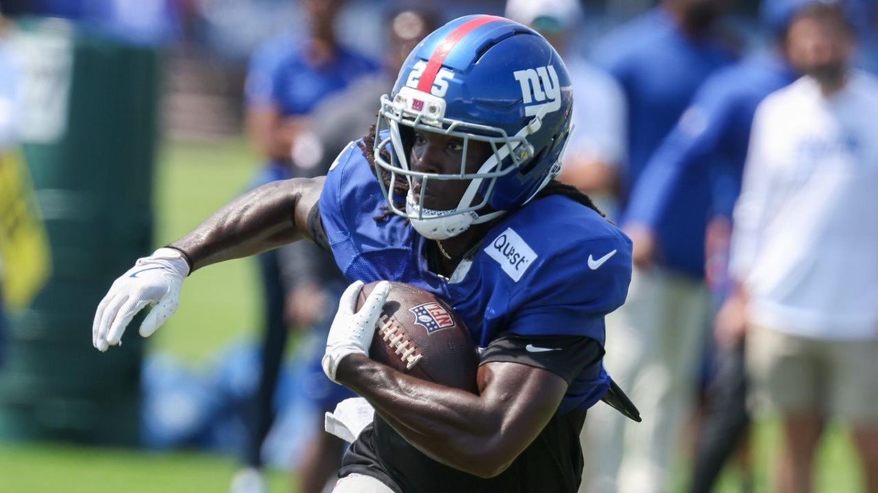 Giants' Dante Miller hoping to run down a roster spot