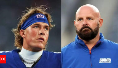 “Avoid that kind of hit”: Rookie quarterback Jaxson Dart earns Brian Daboll praise after strong Giants preseason game | NFL News