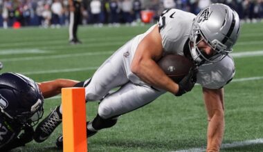 Dylan Laube, Chris Collier: From the LI gridirons to Raiders teammates