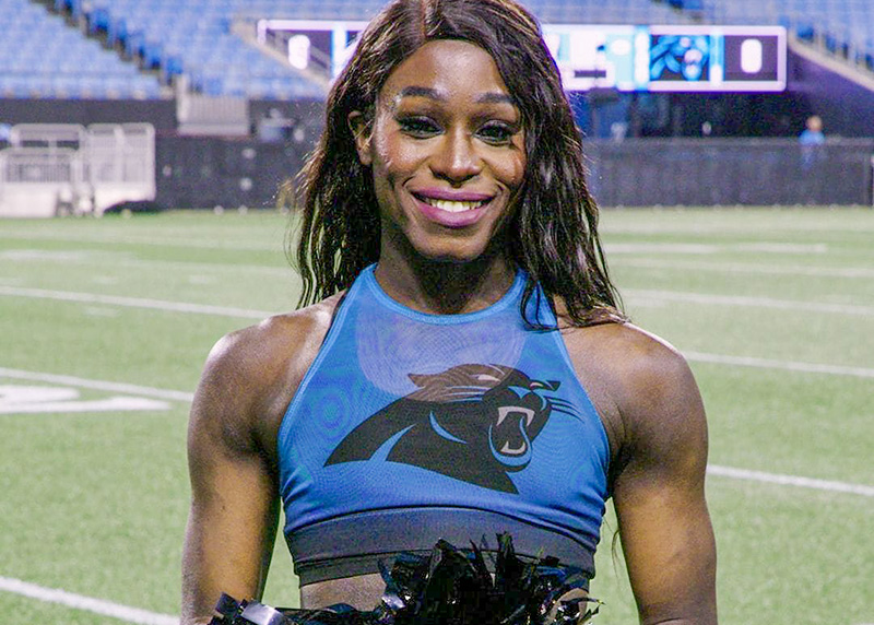 Justine Lindsay, NFL’s First Trans Cheerleader, Leaves Panthers