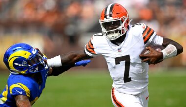 Browns cut Tyler Huntley amid quarterback drama