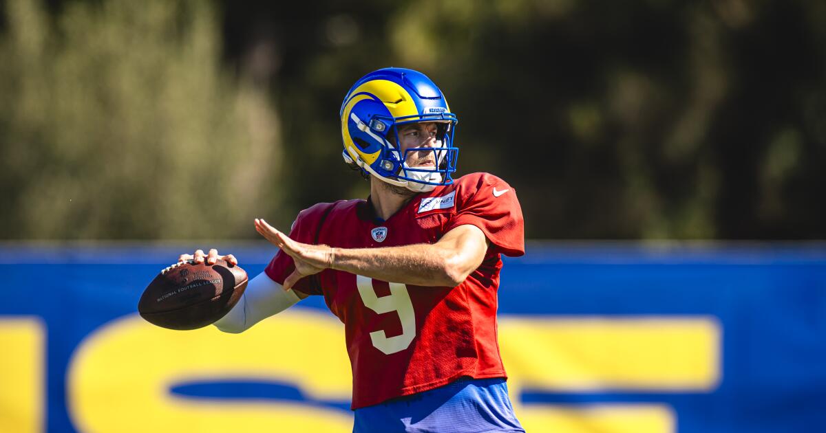 Matthew Stafford likely to play Rams' opener. Will Alaric Jackson too?