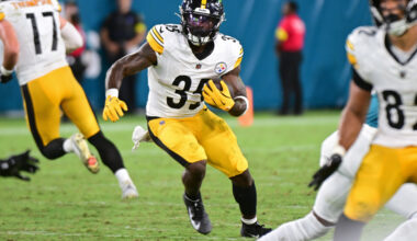 Steelers Cut Ties with Preseason Standout Running Back