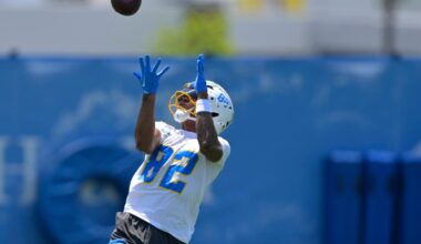 Chargers cut WR Brenden Rice, son of Hall of Famer Jerry Rice, from roster