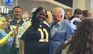Micah Parsons trade: Jerry Jones cracks up Cowboys star's mom with dig at rumors; ‘Want some money'