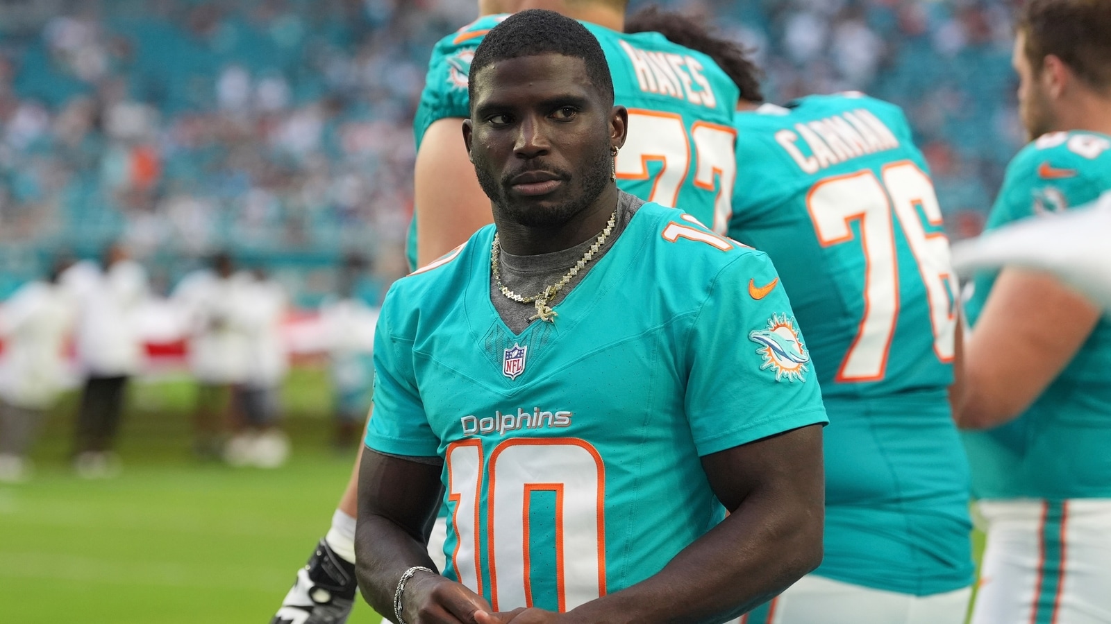 Tyreek Hill divorce row: Dolphins star faces serious threat at work amid ugly separation with Keeta Vaccaro