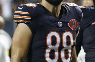 Bears part ways with tight end Carlson | News, Sports, Jobs