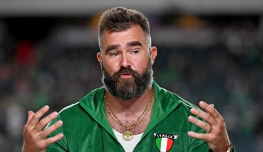 NFL news: Jason Kelce reveals reason for dyed beard