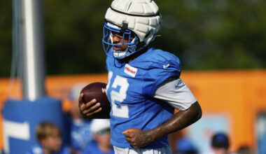 Jaguars acquire receiver Tim Patrick from Lions for a sixth-round draft pick in 2026 | News, Sports, Jobs