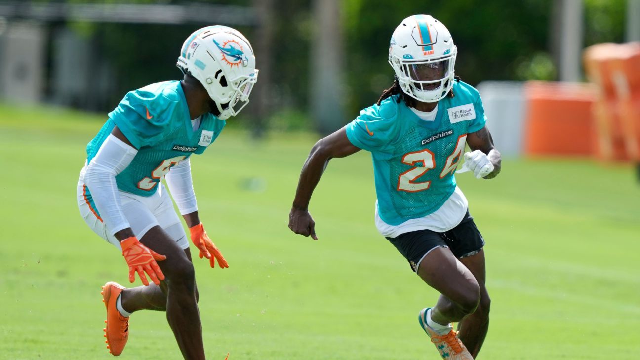 Dolphins to put CB Cam Smith on NFI, optimistic on De'Von Achane