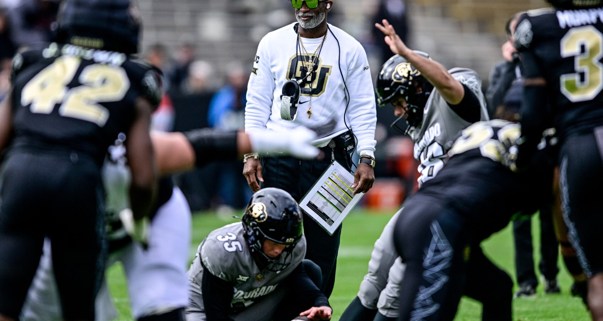 Head coach Deion Sanders