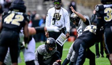 Head coach Deion Sanders