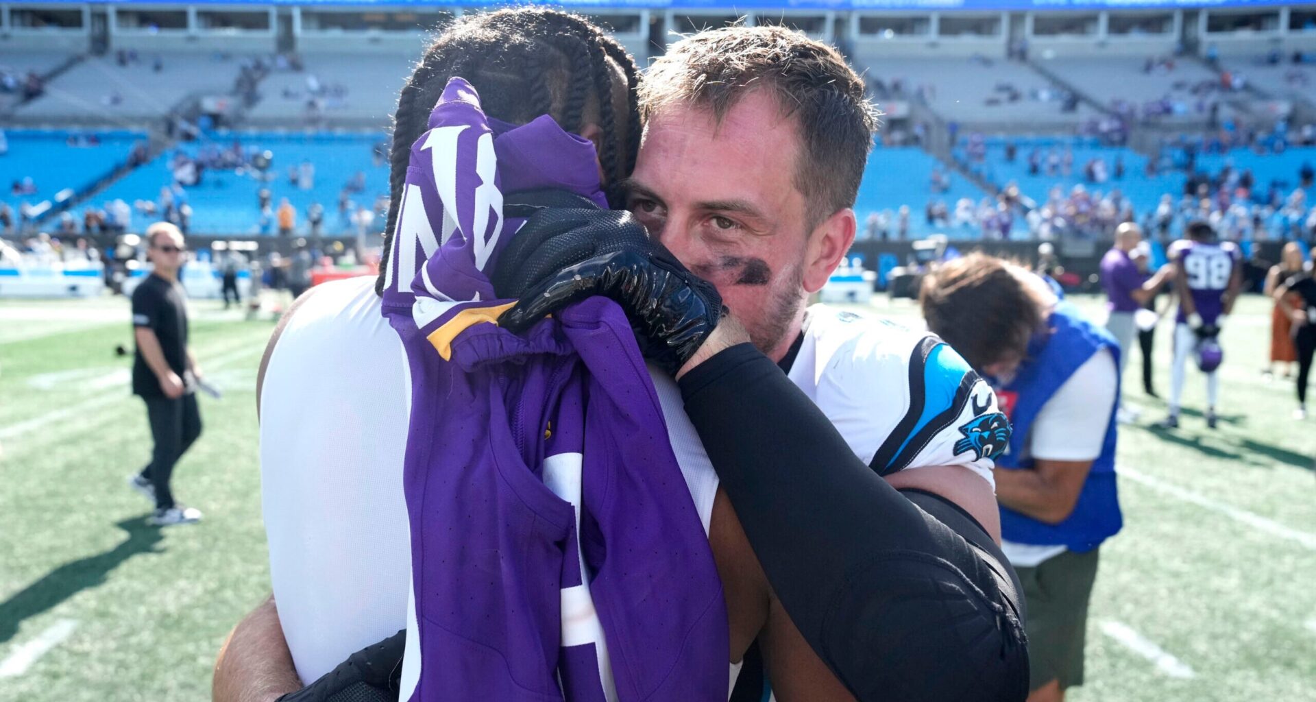 Vikings Superstar Happy to Save Adam Thielen