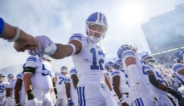 Puka Nacua BYU Cougars Los Angeles Rams...