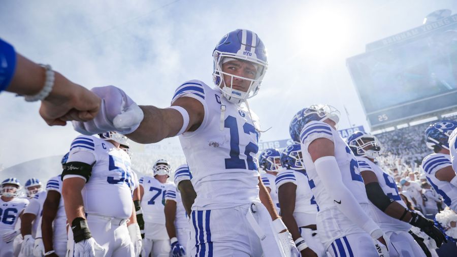 Puka Nacua BYU Cougars Los Angeles Rams...