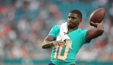 Will Tyreek Hill play in Week 1? Latest injury news ahead of Dolphins vs. Colts