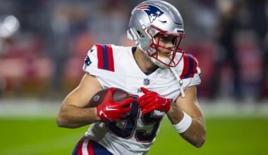 Patriots Could Be Thin At Tight End For Upcoming Trip To Tight End
