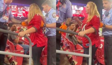 Bizarre Twist As New Video Shows Passed-Out Female Buccaneers Fan Getting Escorted Out By Security While Her Boyfriend Refused To Go With Her, Stuck Around To Watch 4th Quarter Of Meaningless Preseason Game Instead
