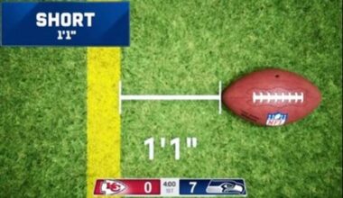 Chiefs fans got their first look at the NFL's new virtual measurement system