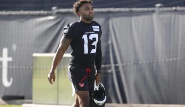 Texans WR Depth Chart: Jayden Higgins, Jaylin Noel, and Christian Kirk Battling For Targets