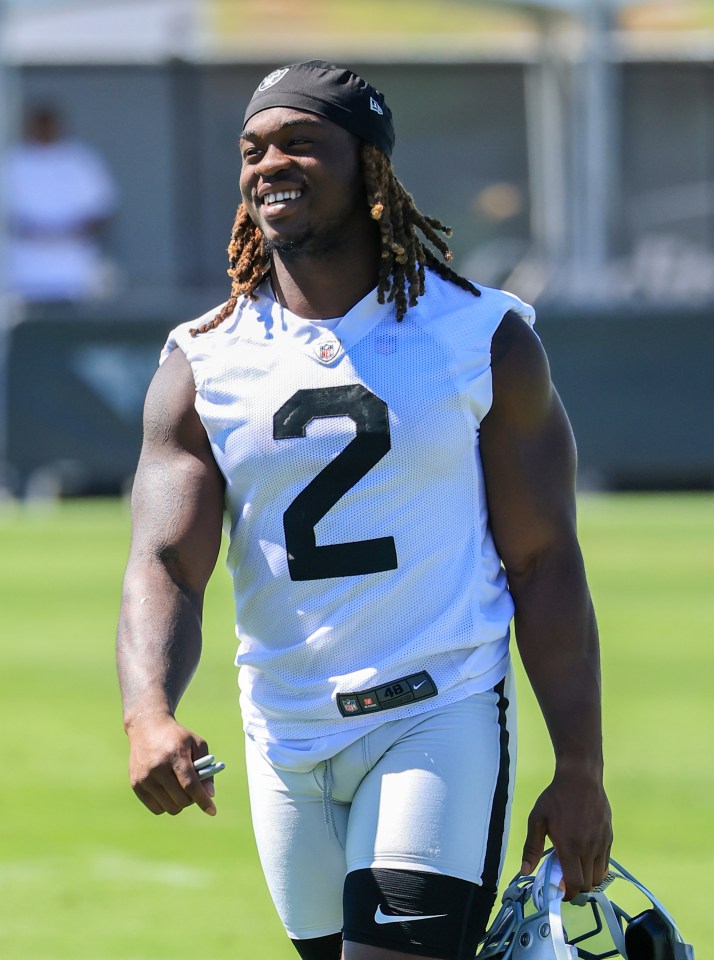 Jeanty signed a $35.9m rookie deal with the Raiders and is house-hunting in Vegas