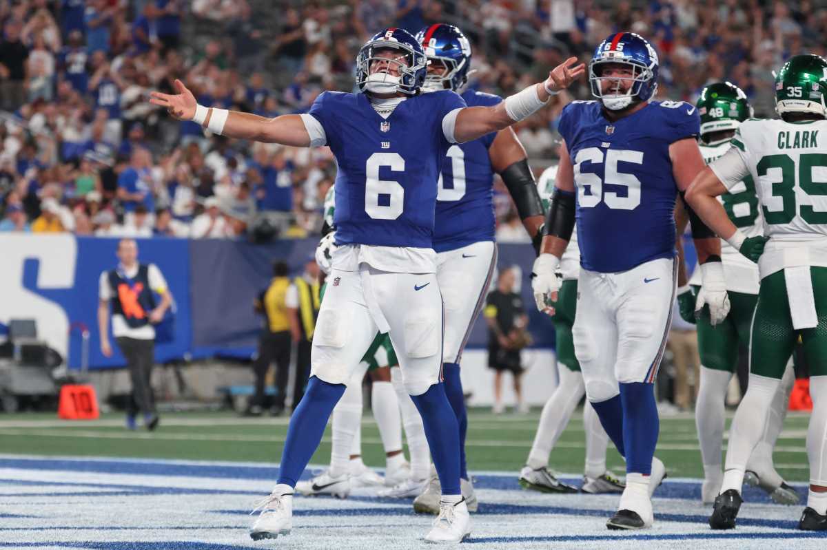 One Giant hope? Jaxson Dart shines again for Big Blue in preseason win over Jets