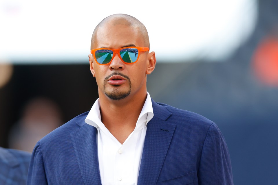 Ryan Harris, former Denver Broncos player, at an NFL game.