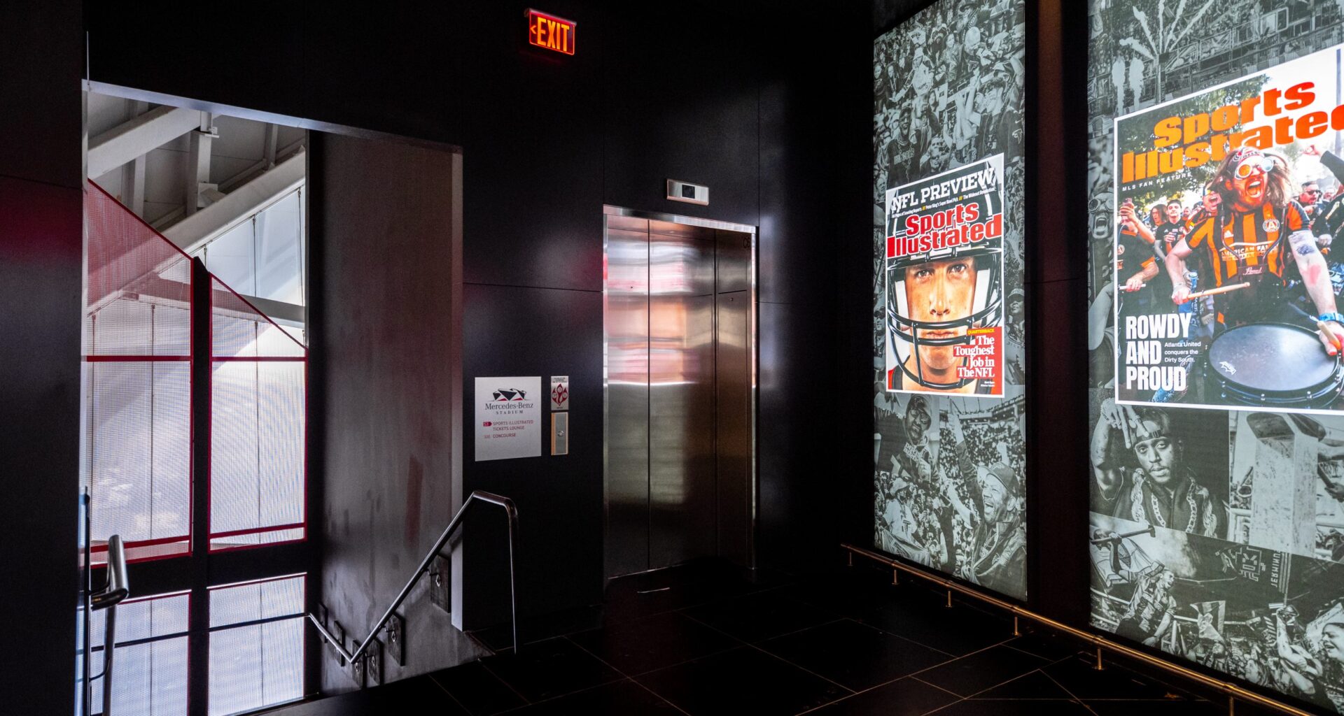 New vantage point: Sports Illustrated Lounge in Atlanta