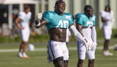 ‘He flies around.’ Ex-Chief LB Willie Gay Jr. is Miami training camp’s biggest star 