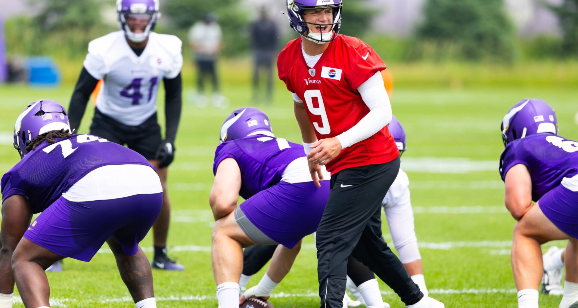 J.J. McCarthy Is Getting Comfortable Being Uncomfortable