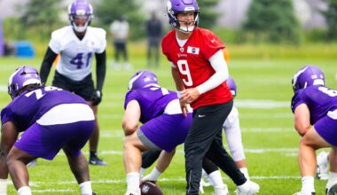 J.J. McCarthy Is Getting Comfortable Being Uncomfortable