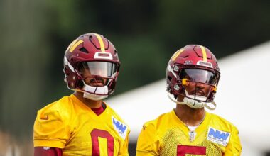 The Washington Commanders release their first unofficial NFL depth chart